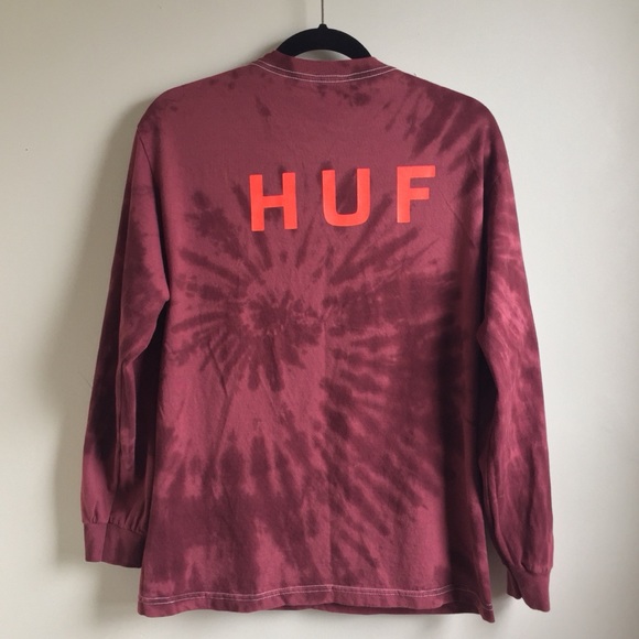 HUF Tie-Dye Long Sleeve Shirt - Picture 6 of 8